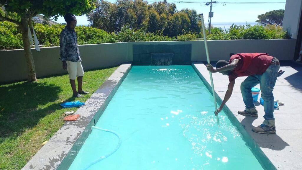 pool installation in pinelands