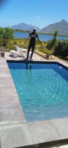 concrete pool building the cape winelands