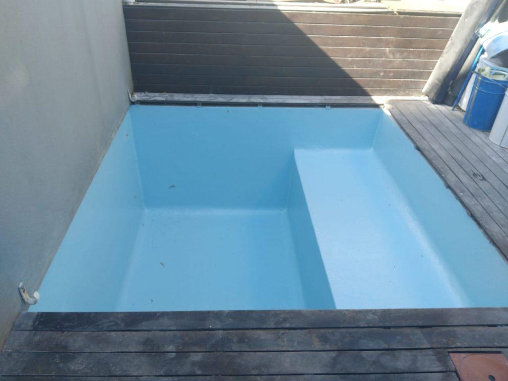 new pool installation in the crest, cape town