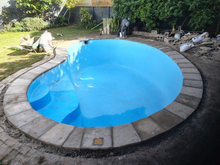 pool installation in melkbosstrand