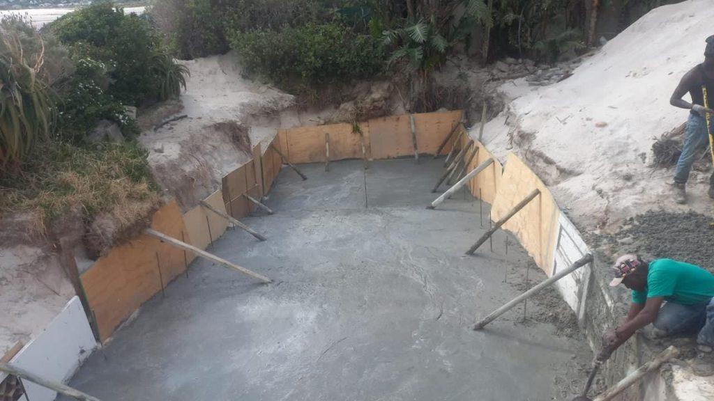 pool installation in melkbosstrand